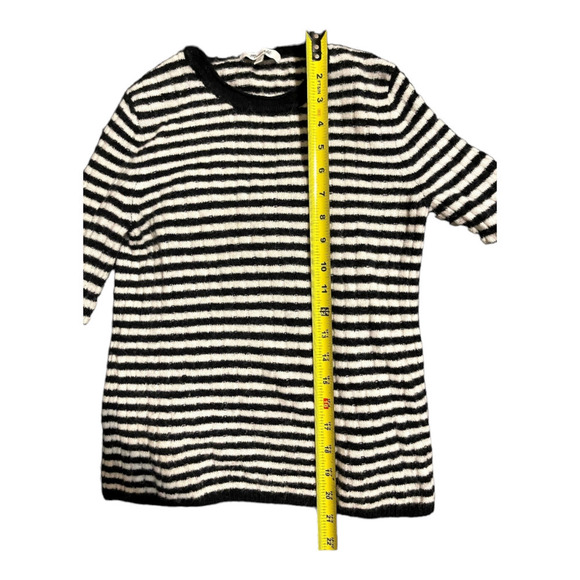 Madewell Colette Sweater in Leamore Stripe size xs wool blend - Picture 7 of 7